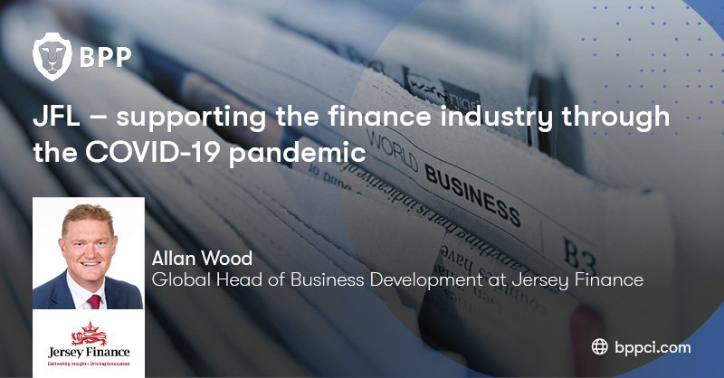 Our delegates heard an excellent presentation on ‘JFL – supporting the finance industry through the COVID-19 pandemic’. Many thanks to Allan Wood and the team at <a href="/jerseyfinance/">Jersey Finance</a> who do a great job at promoting Jersey as the clear leader in future-focussed international finance.