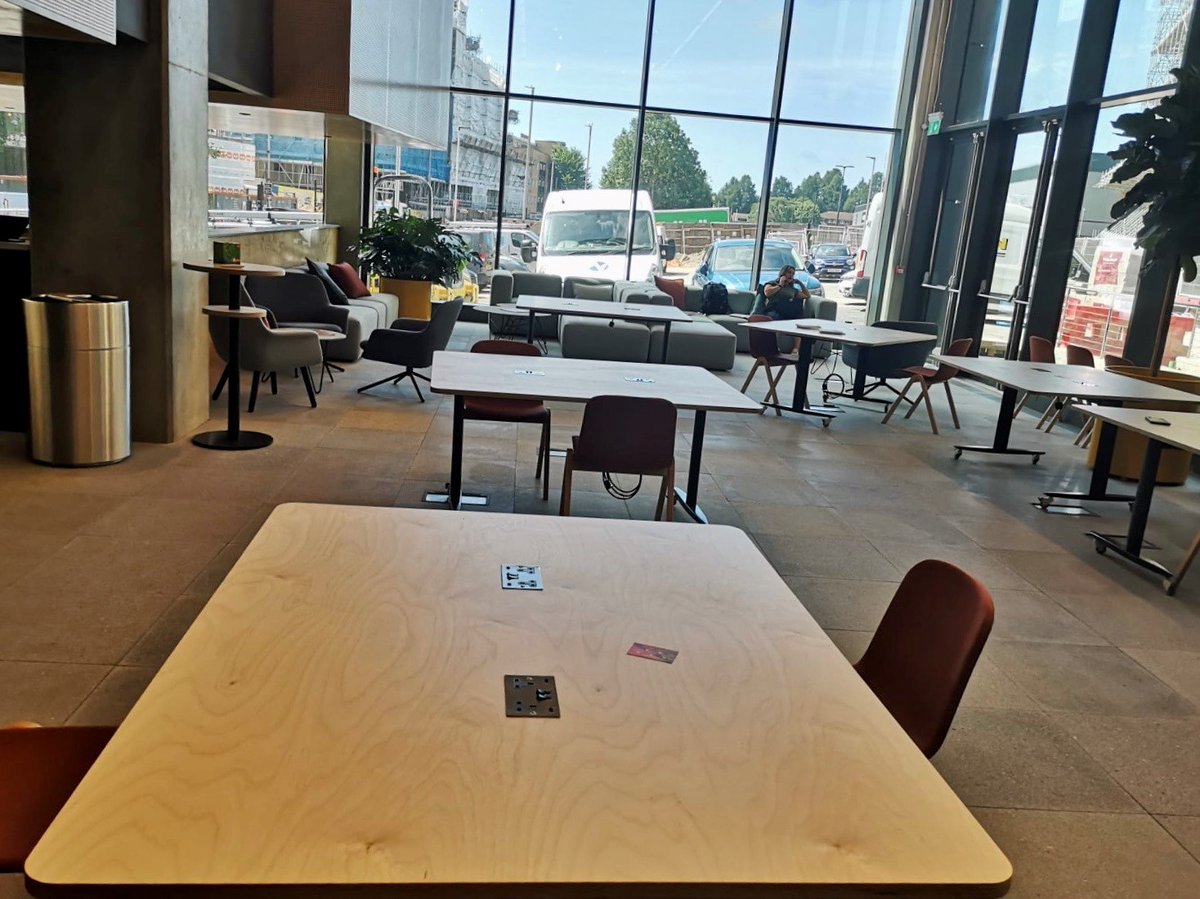 brightonchamber's tweet photo. The doors of @plusxspace have opened on Lewes Road!

We've had the delight of experiencing both virtual and in-person tours of the bright and sustainability inspired space 😍 There's even a roof garden!

Book onto a tour here: https://t.co/ft777BmPHp https://t.co/FDXi2poO4S