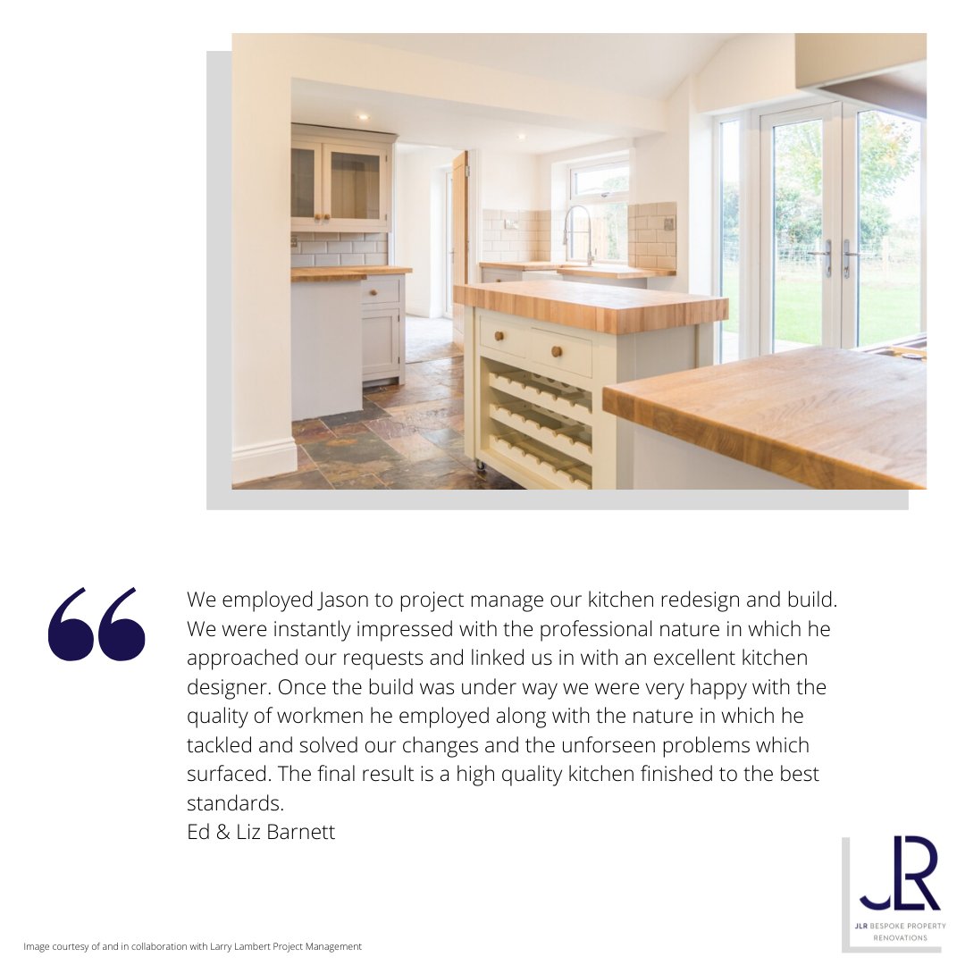 JLRbespoke's tweet photo. Heres a review from a client in North Kilworth
#clientreview #kitchen #kitchendesign #kitcheninspo #transformation #kitchenideas #thejlrstandard https://t.co/w2n9z2Qyin
