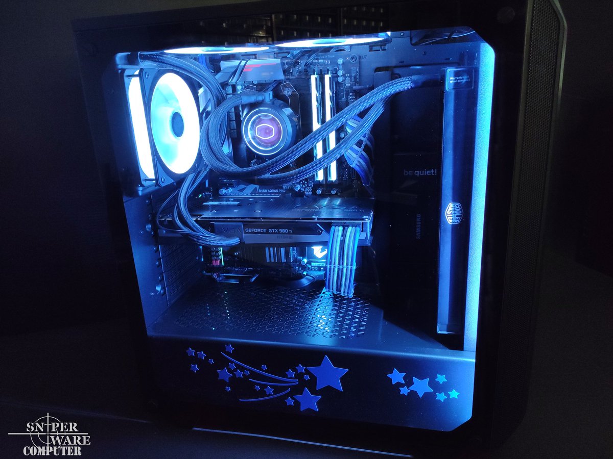 bequietofficial's tweet photo. A corona crisis side project by Sniperware Computer - these results really need to go viral! ;)
#bequiet #sniperware #PureBase500 #customPC https://t.co/vyL9z60ei7