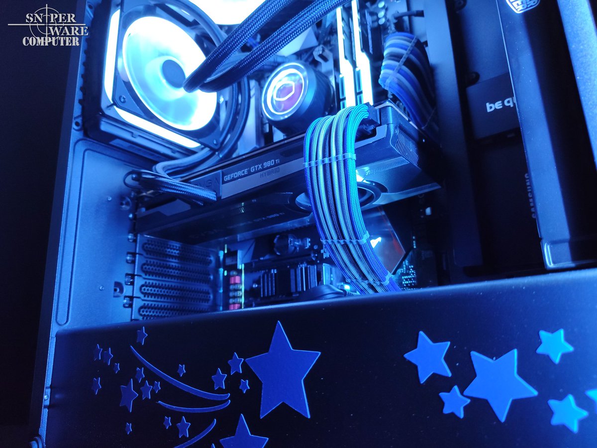 bequietofficial's tweet photo. A corona crisis side project by Sniperware Computer - these results really need to go viral! ;)
#bequiet #sniperware #PureBase500 #customPC https://t.co/vyL9z60ei7