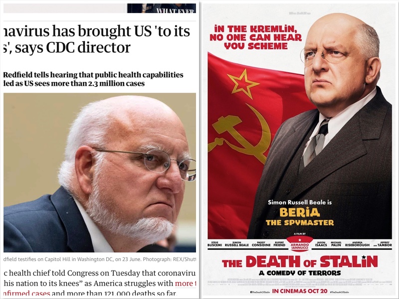 The mystery whereabouts of Britain's most garlanded stage actor, the mighty #SimonRussellBeale has been solved. He's running the US Center for Disease Control.

Explains a lot.

#WhenActorsRuleTheWorld
#CDC 
#DeathofStalin
#WhosPlayingTrump?