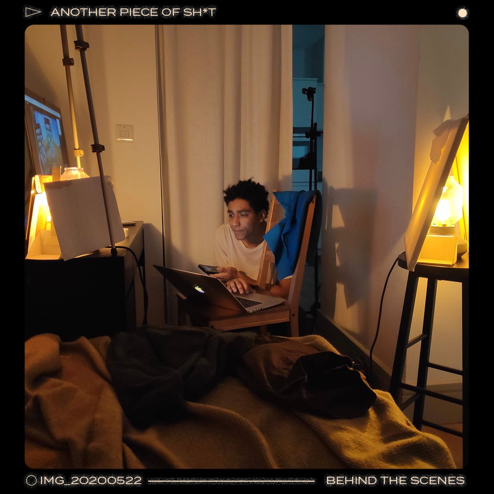 Sneak peak: what a mess⁠⠀
⁠⠀
#film #shortfilm #lockdown #behindthescenes #filmathome #athome