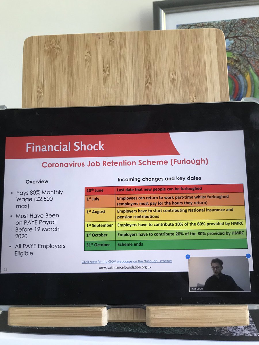 NCEAChaplain's tweet photo. Excellent delivery and resources #FinancialShock #CovidCrashCourse thank you Kier and Jacqui we have great local back up here @BerniciaGroup @BerniciaFdn @NorthComBank #LifeSavers @NlandTogether @CitizensAdvice @SamsNorthumbria #WorkingTogether @peterdobsonuk https://t.co/2PuuEFZ0Nv