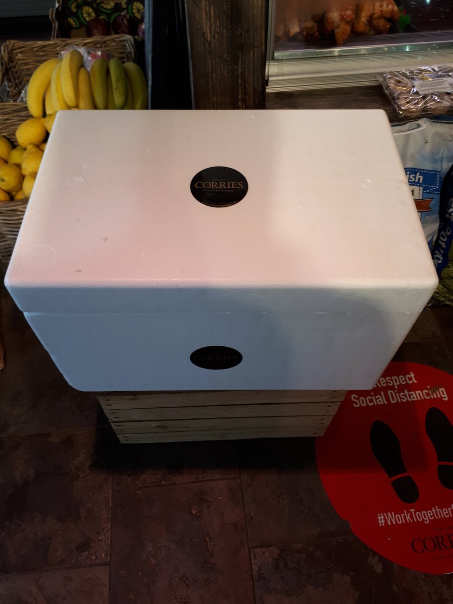 'Corries Cool Box' now available for ypur home deliveries to keep your good cooler for longer.

Order with your next delivery.
 <a href="/KingspanIP_Irl/">Kingspan Insulated Panels, Ireland</a> <a href="/Food_NI/">Food NI</a> 
#shopsafe #shoplocal #shopcorries
