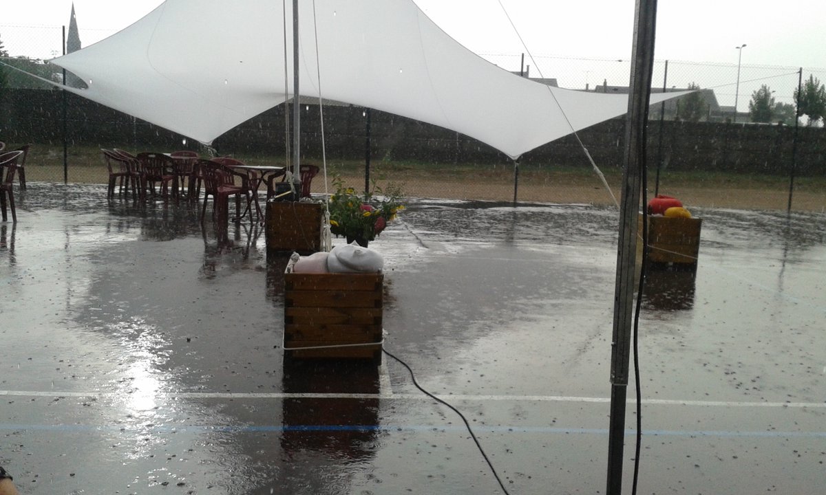 deborahbonham's tweet photo. Remembering the fab Ambrault Blues festival @BerryProvince Torrential rain during set up &amp; sound check, then came the rainbow &amp; an amazing concert followed. W/ our dear &amp; wonderful @therealjoburt on bass &amp; @drumwithjimmy drums @106db our #France #agent #MagnifiqueFrance https://t.co/JsyyM0akFX