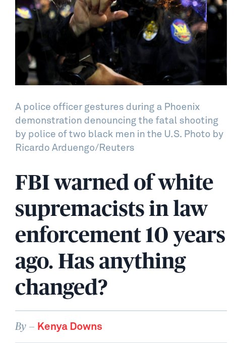 LtKapshaw's tweet image. Don't you think these complaints against suspected race soldiers posing as police should be made public?

If the ppl don't put these criminals on blast the department won't. The citizens have every right to know who's policing their neighborhoods!
#DefundCrooks
#NoAntiBlackRacism