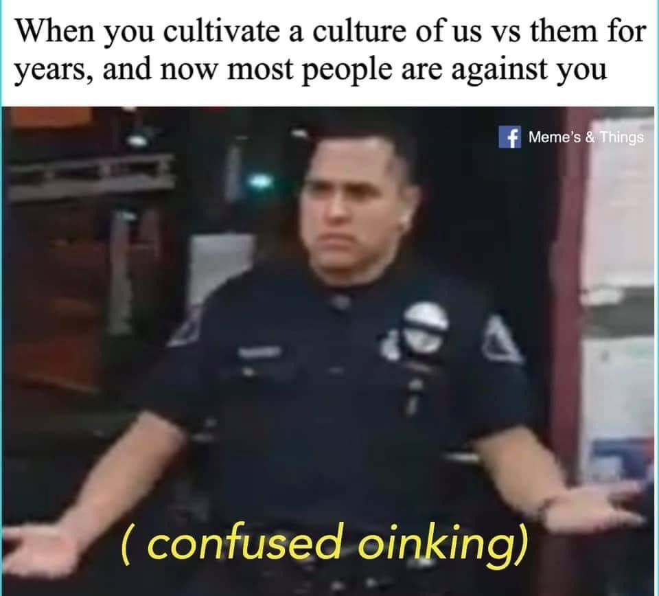 LtKapshaw's tweet image. Don't you think these complaints against suspected race soldiers posing as police should be made public?

If the ppl don't put these criminals on blast the department won't. The citizens have every right to know who's policing their neighborhoods!
#DefundCrooks
#NoAntiBlackRacism