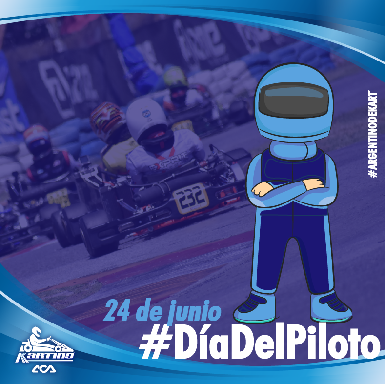 Feliz día nacional del piloto en especial a quienes corren o egresaron de la verdadera escuela que es el Kart #DiaDelPiloto #Argentinodekart