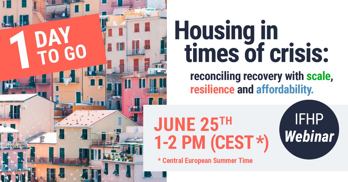 CRISES OPEN UP NEW AVENUES FOR RE-IMAGINING THE CITY!

Join us tomorrow for our take on how this crisis can be seen from the lens of affordable housing.

International housing expert Claudio Acioly Jr shares his views on the matter. 

Register here: bit.ly/2VaxU8R
