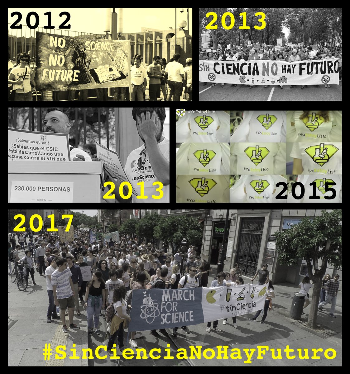 Dos semanas seguidas con #SinCienciaNoHayFuturo en TT. 

Por favor, <a href="/astro_duque/">Pedro Duque</a>, creo que se impone una reunión en <a href="/CienciaGob/">Ministerio de Ciencia, Innovación y Universidades</a> con las asociaciones relacionadas con la ciencia en España y tomar medidas. Os estamos pidiendo un rescate a la Ciencia YA, desde hace muchos años.