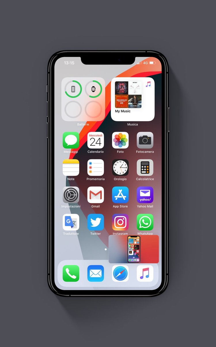 AR72014's tweet photo. #iOS14 beta 1 

Picture in Picture 🚀 https://t.co/Ld6bIa6BTD