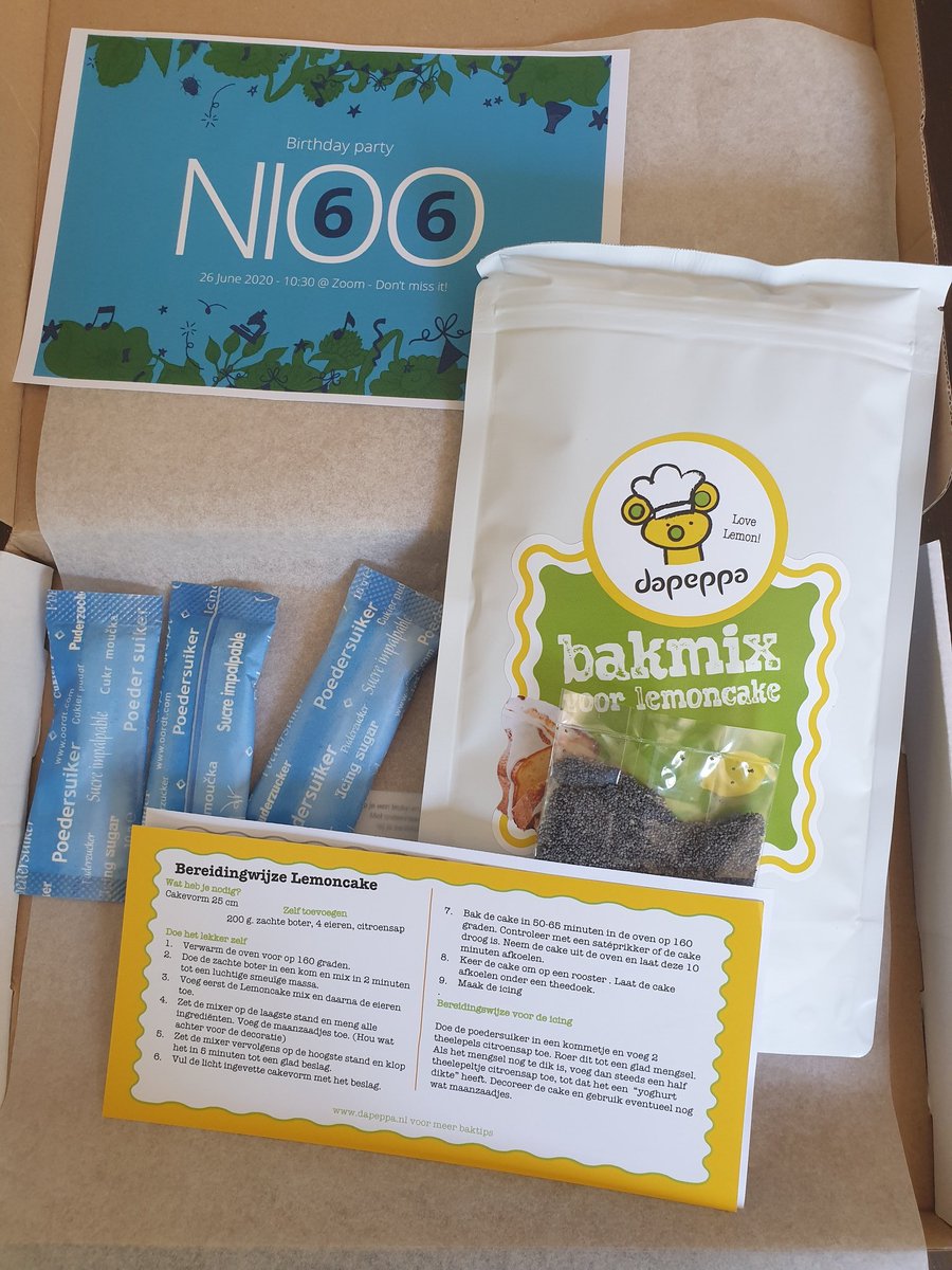 e_hannula's tweet image. What a nice surprise from @niooknaw! In order to have something to eat while celebrating the birthday (Dies natalis) of NIOO on Friday, they sent a cake mix to prepare in advance! Guess what most of the colleagues are doing tomorrow? 🎂