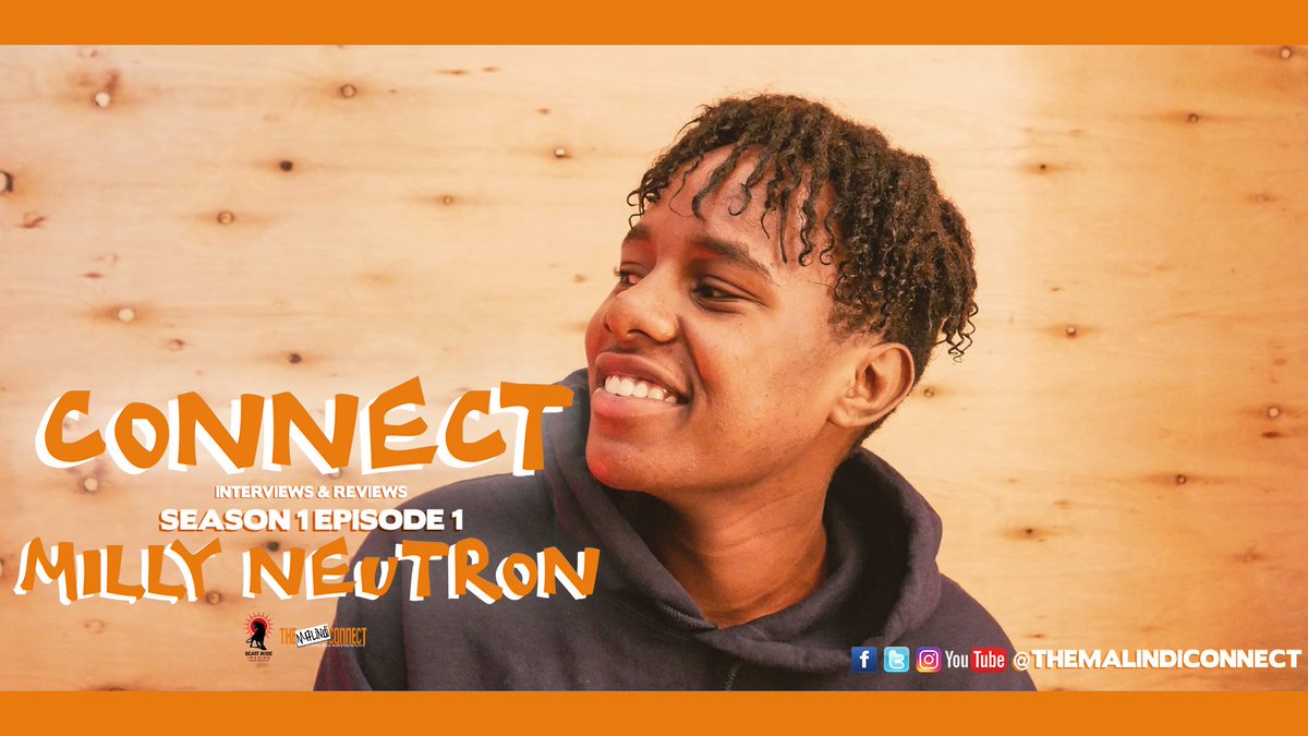 MalindiConnect's tweet photo. WELCOME to the very first episode of our brand new &amp; improved webseries 'CONNECT:interviews &amp; Reviews'
This week we chop it up with rising talent Milly Neutron,giving us all the info in his FIRST interview.
https://t.co/xeoIYs8QgU

#THEMALINDICONNECT
#STAYCONNECTED https://t.co/gvFLF2O9nK