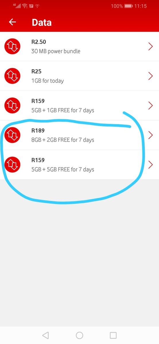 Hi Vodzozo, what's the difference between these two options? Help out please <a href="/Vodacom/">Vodacom</a>