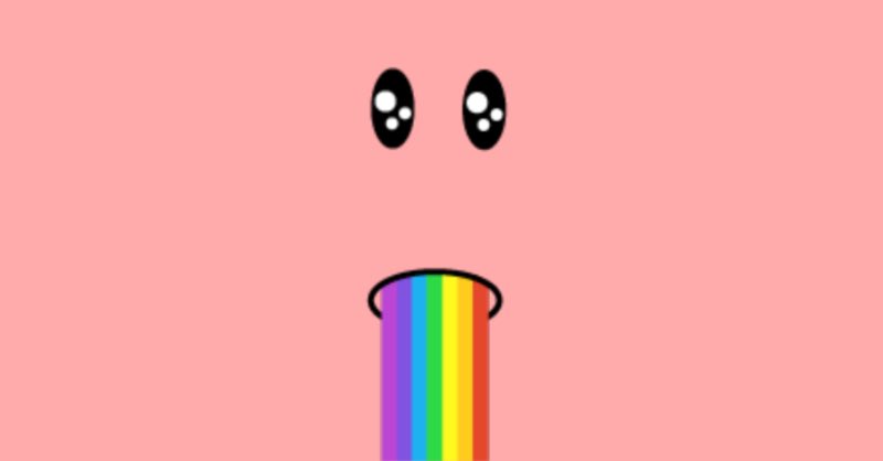 Cancel 𝗕𝗹𝘂 メ On Twitter What S Your Roblox Dream Face Mine Is Definitely Rainbow Barf Face - roblox code for rainbow barf face