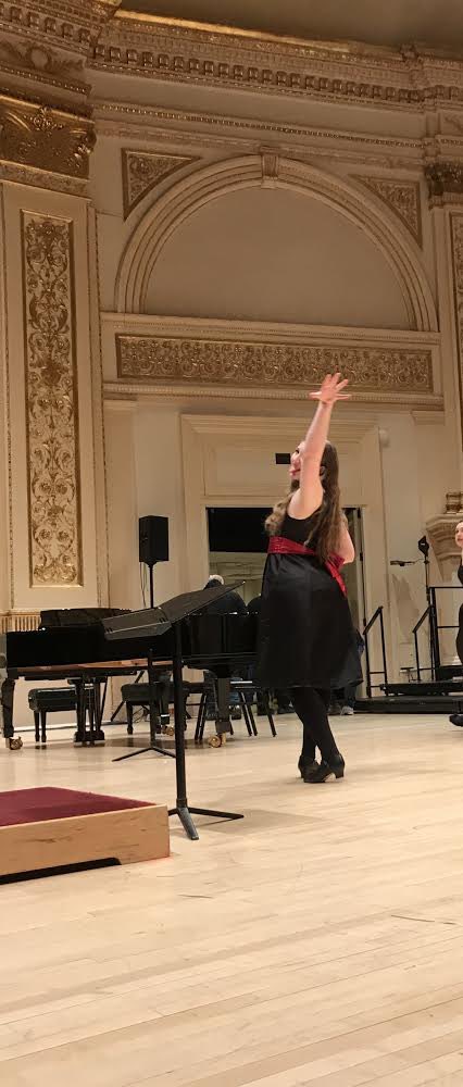 HSHMusicProgram's tweet photo. Spotlight on: Claire Gillingham, a proud member of our program. Her love of singing, playing, dancing and visual art plays a big part of her life. Claire has incredible memories with VIVA and has enjoyed performing locally &amp; at Carnegie  Hall, NYC. Making music makes memories 🥰 https://t.co/phzEI3Cl4R