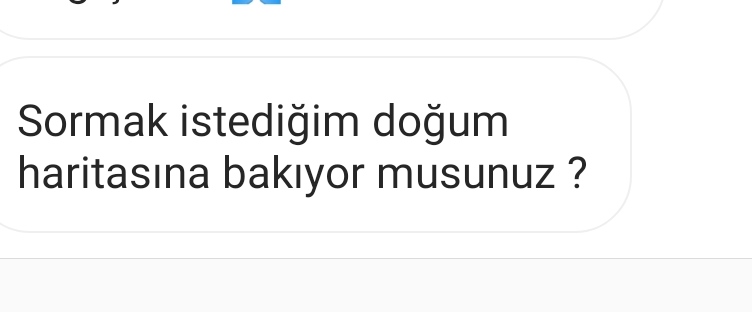 Az önce Instagram üzerinden gelen soru.

Evet bakıyorum. Dünya'ya geldiğiniz yeri harita üzerinde, hiçbir astroloğun yapamayacağı bir duyarlılıkla gösterebilirim: Anneniz. Hadi annenize sarılın ve bu astroloji saçmalığından uzak durun...