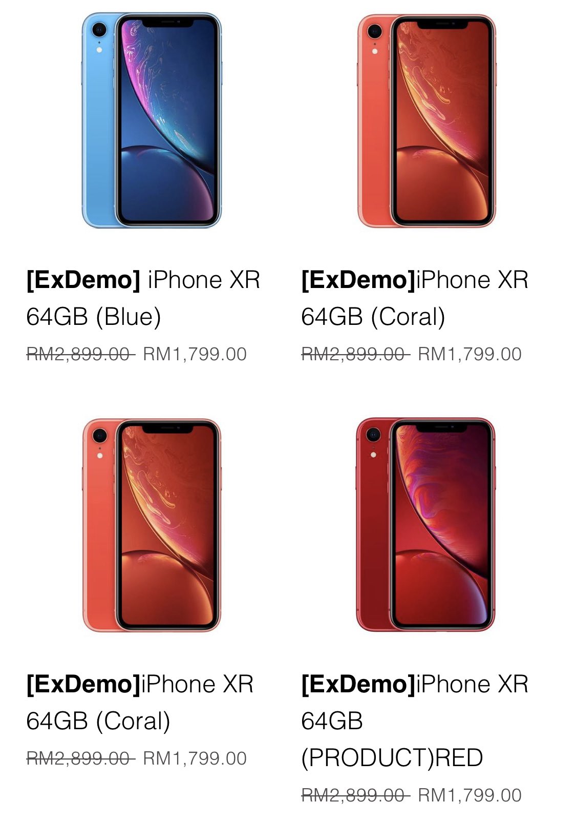 Iphone xr price online in malaysia 2020