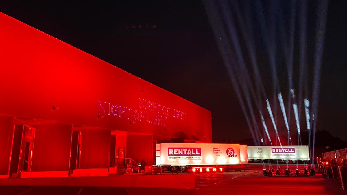 Night of Light 2020! Rent-All Gmbh supported this great initiative which is aimed to raise awareness about the problems of the German live production industry. Their design consists CLF Ares, CLF LEDbar PRO and CLF Orion fixtures.

#togetherwearestronger #nightoflight