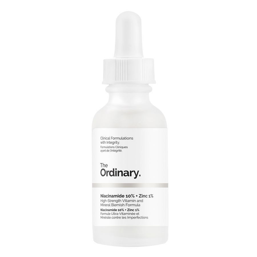 Niacinamide. This is a form of vitamin B3 that is involved in the repair of damaged skin cells. It slows down the pigmentation of skin cels