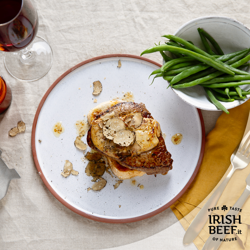 Pronti per un mercoledì dal sapore unico? Scopriamo insieme come preparare la nostra #IrishBeef con un grande classico: il filetto alla Rossini!

​Scopri altre ricette su: irishbeef.it/in-cucina/