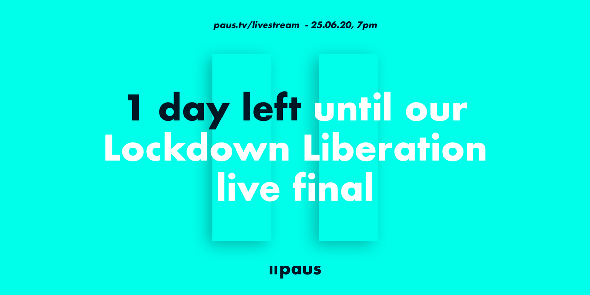 paus_tv's tweet photo. Just 1 more day until we find out the winner of our #LockdownLiberation competition! Join us tomorrow at 7pm for our live final+Q&A with @Vicmapplebeck + @SurrealThing + the finalists ๐https://t.co/DarT2FvTCw #bepartoffilm #shortfilm #filmmaking #filmmakers #story https://t.co/8zYs4vf8Rq