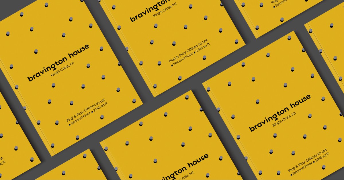 _graphicks's tweet image. Bravington House, N1

Client: Cushman &amp;amp; Wakefield
Scope: Brand, Brochure
Size: 2,945 sq ft