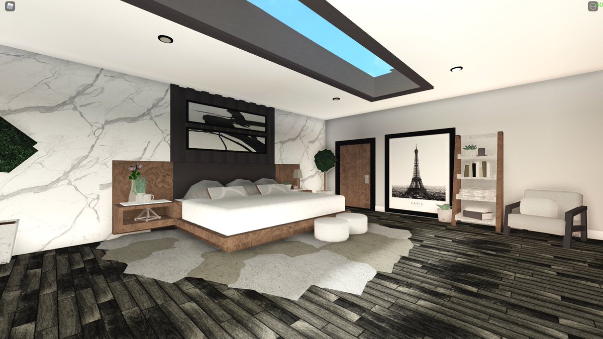 Roblox Bloxburg Aesthetic Bedroom Bloxburg Room Ideas