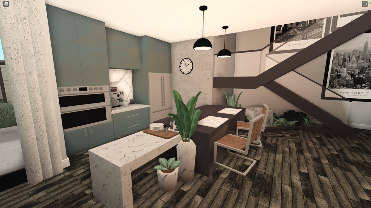 Roblox Bloxburg Homebuilds Modern Inside