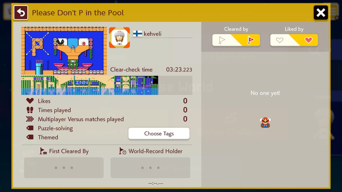 super mario level editor