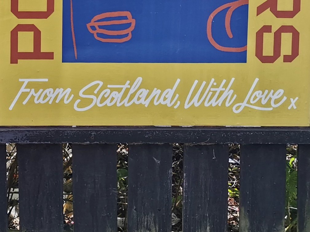POWER TAE THE KEY WORKERS.

posters by <a href="/coboltwithlove/">Cobolt Collective</a>

on Wishart Street at the back of the Royal Infirmary.

Glasgow, June 24th 2020. 1/3