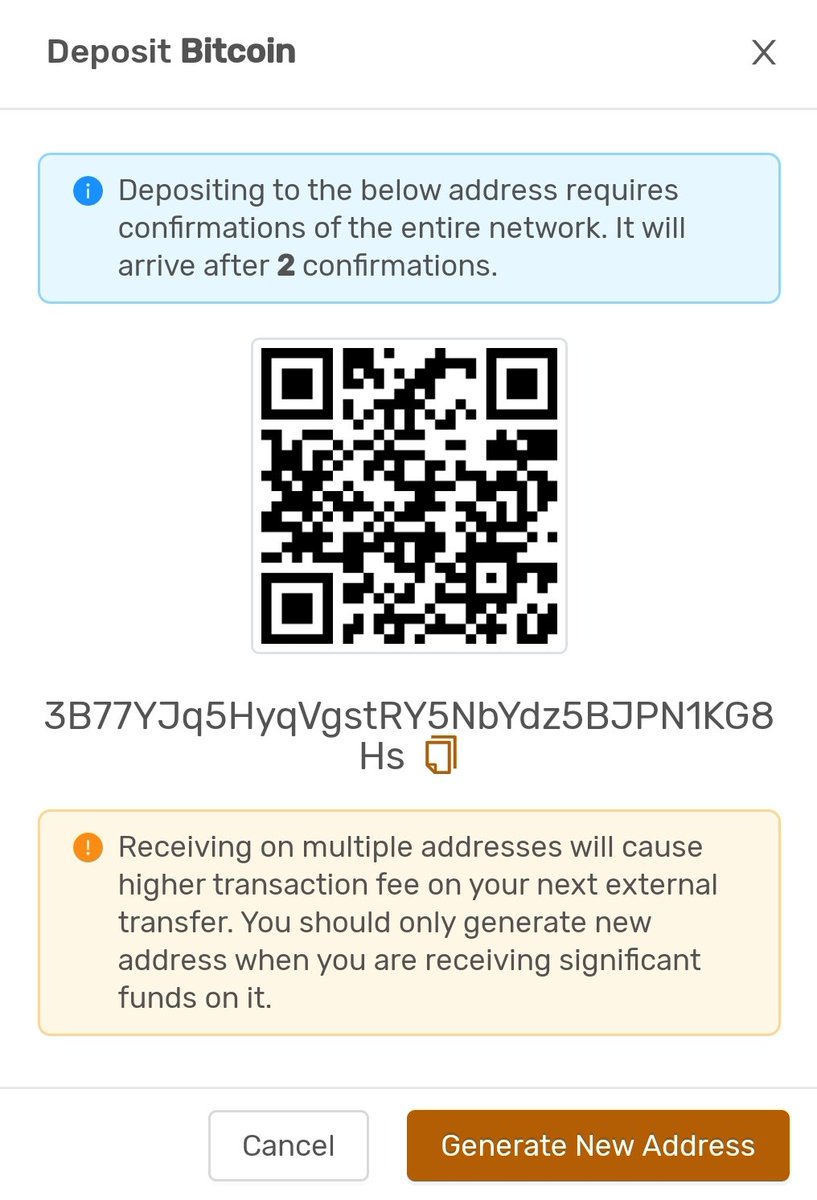 What is a wallet address? A wallet address is similar to your bank account  number. You can share this with anyone to receive Bitcoin into your wallet.  It can also be represented