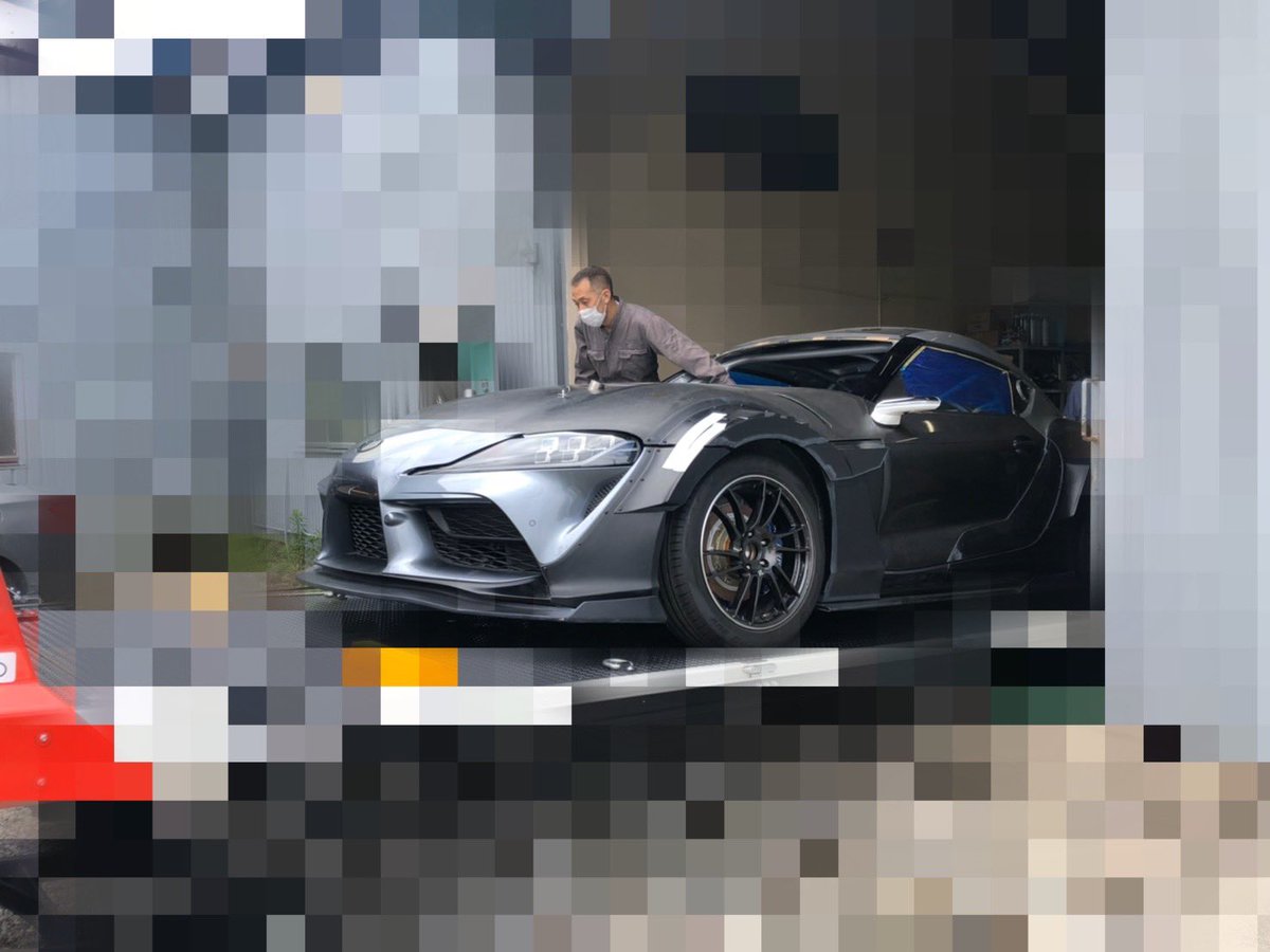 oreda_channel's tweet image. 【2号機レアショットシリーズ】
2号機が誘拐されて…
そして監禁されました💨
【Rare shot series from Unit 2】
Unit 2 was kidnapped…
and imprisoned💨
【Серия редких выстрелов из блока 2】
Блок 2 был похищен ... 
и заключен в тюрьму💨
#川畑真人 #スープラ ＃3UZ #D1GP #ドリフト