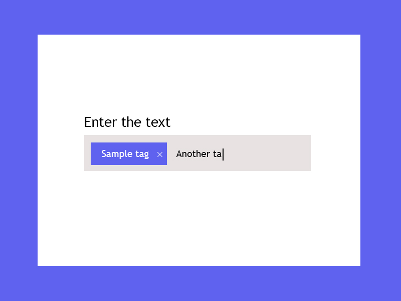 thesupercoder2's tweet image. Write a code to convert the text typed in the field  to a removable tag 
Submit your code here
thesupercoder.com/test-details.p…
#HTMLCSSJS #thesupercoder