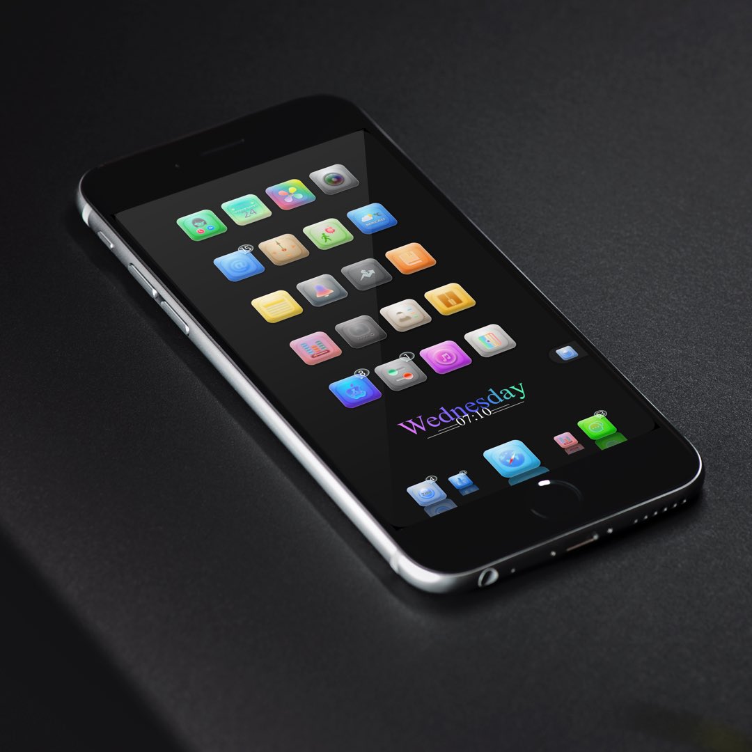 Cydia_13's tweet image. tonight
#ColorGlow icon theme
#AE theme #Simplest
#Widget by @iDevice_Movies 
#IThemer by @DODGraphics 
#DocknRoll by @TER4M 
Thanks for all 🙏🙏