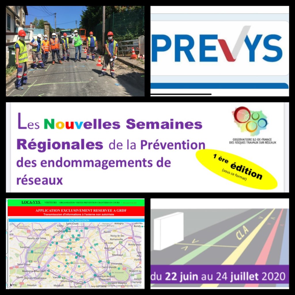 Les Semaines Régionales de la Prévention des #endommagements de #réseaux en IDF sont bien lancées. les visites sont pédagogiques #prévention #sécurité chantier #marquagepiquetage #DICT #terrassement. N’hésitez pas à vous rendre sur le terrain.
<a href="/OBSIDF_dtdict/">OBSIDF_dtdict</a> @WLGaz  #DRIDF