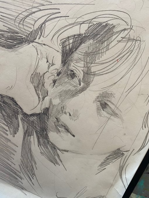 下書きが上手くいってずっと見てしまう 