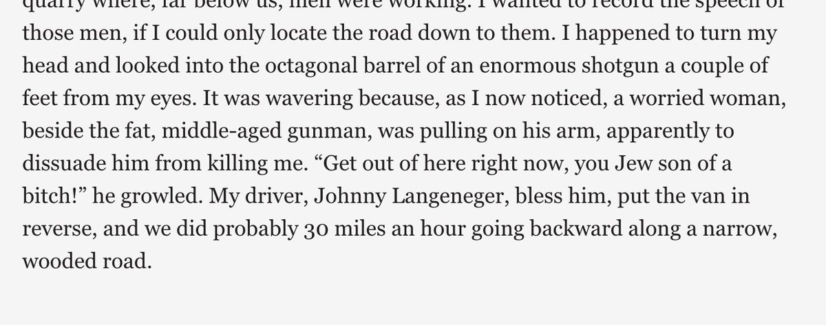 Uplifting & tackling systemic prejudice in our education system against other minorities, does not require the erasure of the Jewish experience. Arthur Miller was not a "white man" & never would be to white supremacy. Do better  @queerhellth  https://www.vanityfair.com/culture/2001/10/arthur-miller-200110