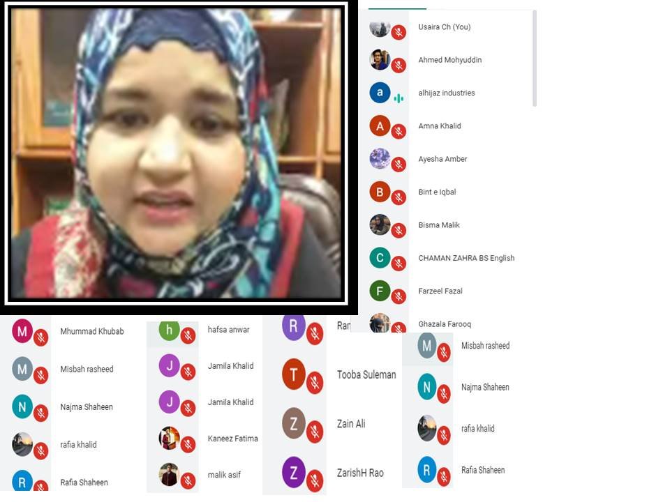 MsmSisMultan's tweet photo. Closing Ceremony
Irfan-ul-Tajweed-o-Qirat Course
Exclusive Talk:
Miss Qurat-ul-Ain Fatima
Central President,MSM Sisters Pakistan
#MSMSistersMultan https://t.co/1GRH4DiKT2