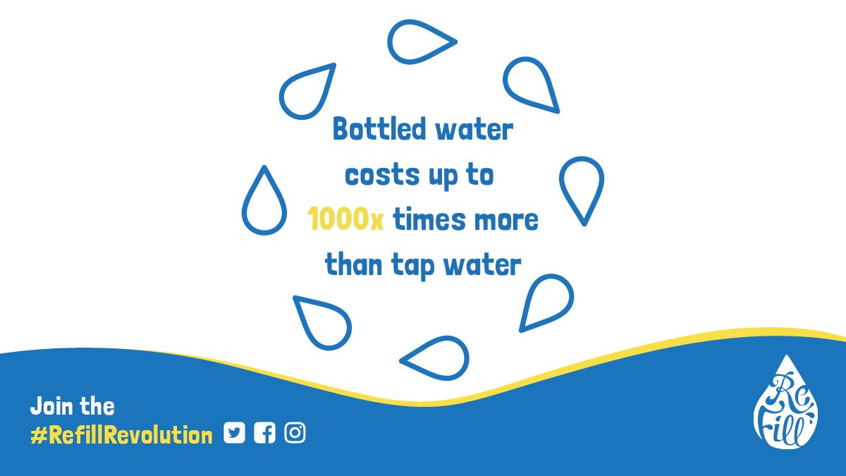 sust_bedford's tweet photo. It's more important than ever to STAY HYDRATED in this heat🌞💦So remember to #RefillAtHome & pack your REUSABLE bottle 💧
In the UK we have some of the highest quality drinking water ⛲️
When you #ChoosetoReuse you're making the right decision for your wallet 💰 & planet Earth 🌏 https://t.co/jdKFZNV5CS