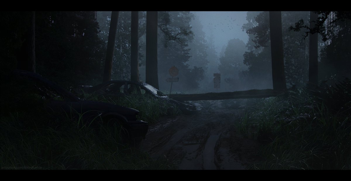 littlecharhar's tweet photo. hey #VisibleWomen! 
I'm Charlotte, a concept artist and illustrator who loves doing moody environments 🌿

https://t.co/PL9FJSInyL ✨ https://t.co/6nCVJojDp7