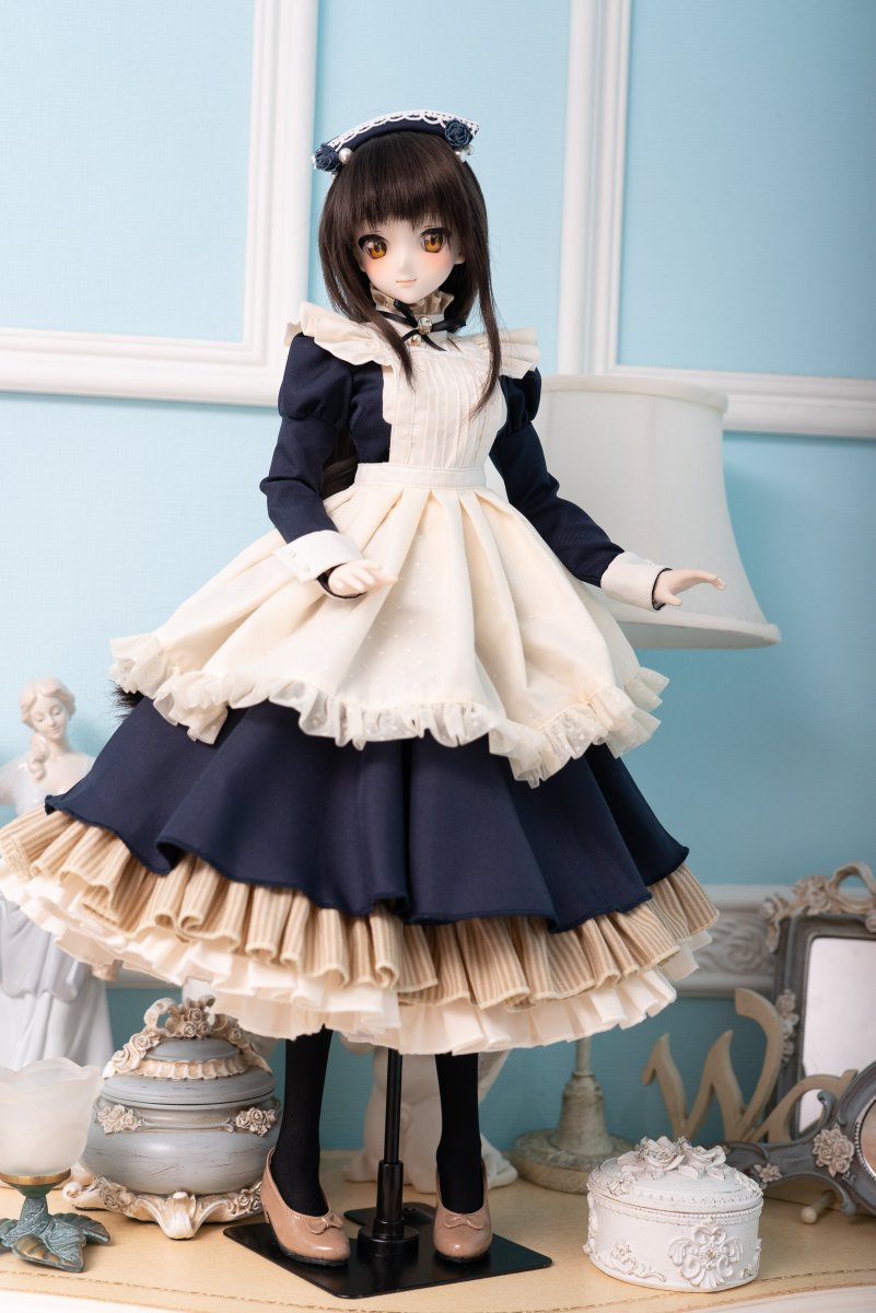 ちぇりー 9 5 21時から通販 On Twitter 告知 6 28 日 21時boothにて通販開始します Dd Ddsクラシカルメイド 紺 Gingertea Https T Co Zv7st4iyx2 Booth Pm こちらもおなじみmddのメイド服のddサイズバージョンです 黒と同じデザインで色違いとなり