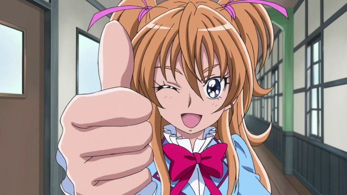 アラン Twitter પર プリキュアにて自信ある表情や満面の笑みでのグッドサインを見てると仲間への信頼や応援を感じられるから 見ているこちらもなんか元気が出てくる気がする あと カッコいいから自分も誰かにやってみたい憧れがある T Co Hhq3hqe1oi