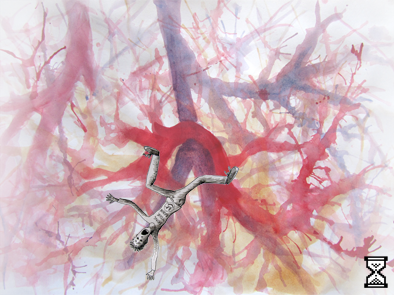 And then comes the big reveal - you get to see what the inside of your head looks like from someone else's point of view! You inspired ART!! Use it. Enjoy it. Be inspired back. #MicrobeArtWalk