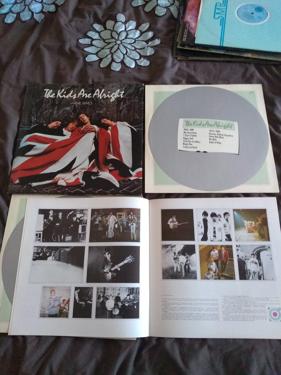 I love sorting through records and coming across original posters,lyric sheets and booklets.
So why don't you come down to slipped discs and have a look.