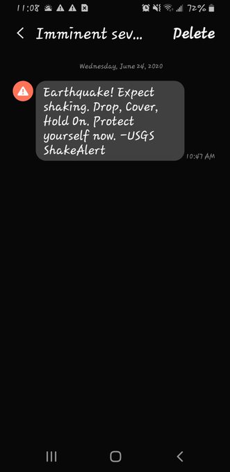 I like the idea of this but when you get it 10 min after the quake, you have to wonder if there is gonna<a href="/tag/earthquake"class="tags"><span>#earthquake</span></a>