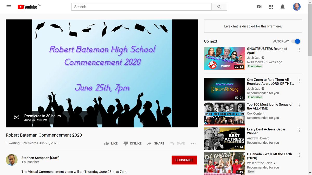 Robert Bateman HS tweet media