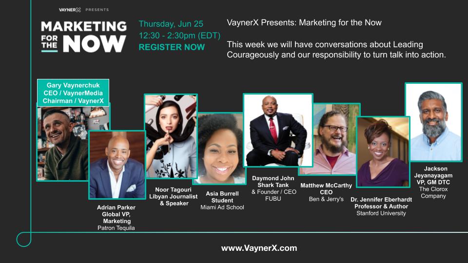 Amazing theme and line up of incredible individuals for tomorrow's #MarketingForTheNow conversation. 

Make sure to register here: us02web.zoom.us/webinar/regist…

Don't miss it.