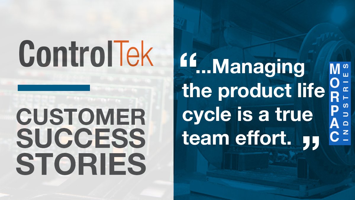 ControlTek's tweet image. ControlTek&apos;s longtime partner, Morpac Industries, produces motor control operators used by the U.S. Navy. When a key product became obsolete, we acted quickly. Learn more about how we delivered efficient, strategic solutions to keep production on time: bit.ly/2VaPqJW